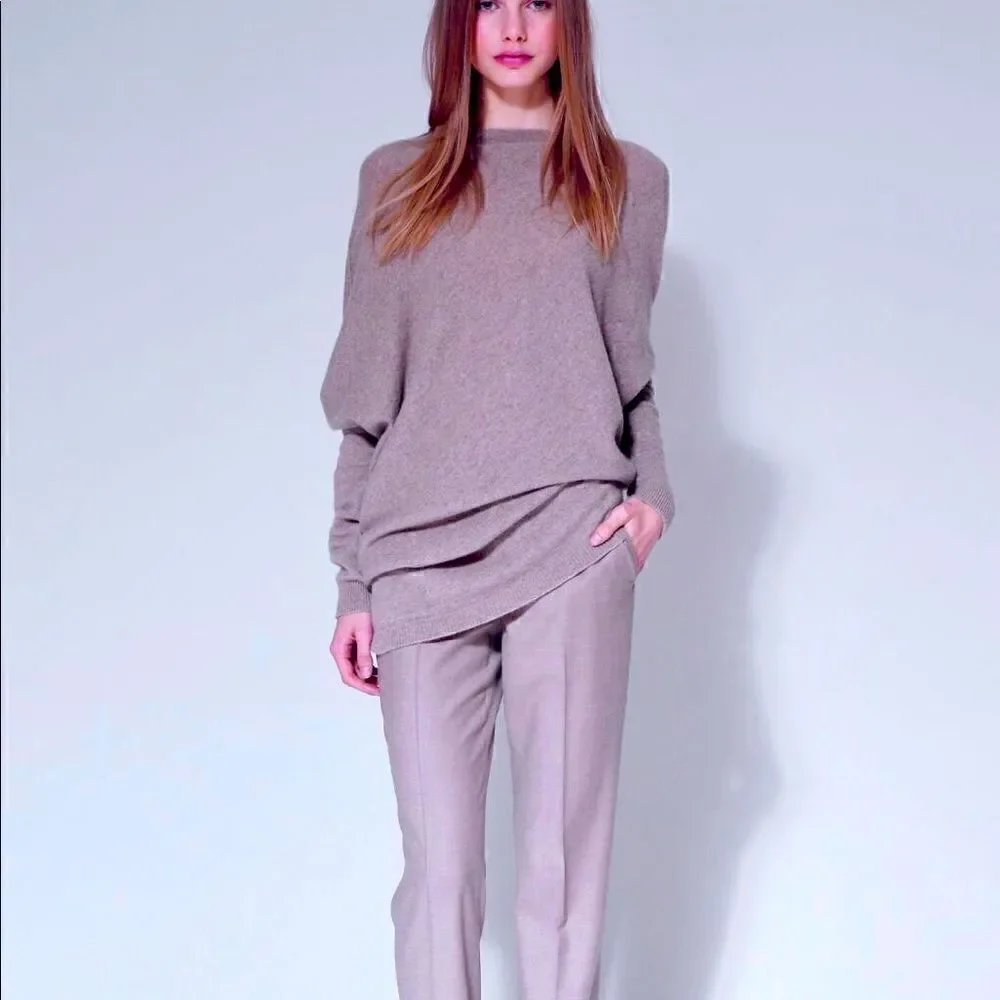 Ralph Lauren Pre-Fall ‘16 Hand Knit Embellished Jewel-neck Cashmere & Silk Shell